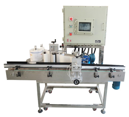 KLP-T515EX防爆定点圆瓶贴标机